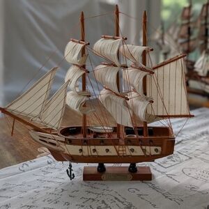 U.S.S. Constitution - Wooden Model Ship